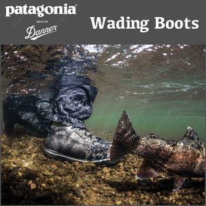 Danner Patagonia 巴塔哥尼亚联名款 速干钓鱼路亚水鞋户外涉水靴