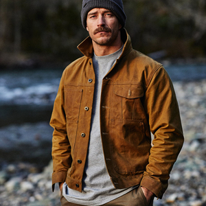 22新款 filson tin 20232828 经典短款巡洋舰油蜡夹克 10762升级