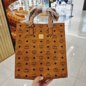 【小号琴谱包】韩国mcm正品托特琴谱包经典单肩包斜挎包手提包