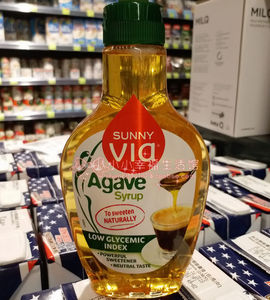 sunny via 龙舌兰糖浆 agave syrup 天然植蜜 低糖健康 澳门代购