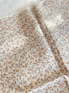 【孤品私藏/整码】日本进口碎花薄棉布料 秋叶 娃衣衬衫童装面料