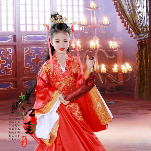 儿童古代服装女公主皇后女童