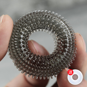 毛刺锁精环情趣男士阴茎环紧绷环高潮环套男用男性用品工具自尉环