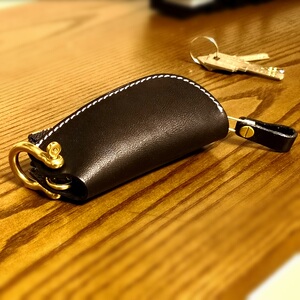 头层牛皮简约男女汽车钥匙袋多功能真皮拉链家用钥匙包香雪儿