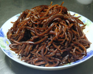 苏北宿迁特产开即食品香麻辣疙瘩丝五香胃芥菜黑辣疙丝辣椒油拌制