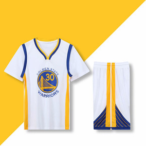 篮球服套装男勇士库里30号球衣nba城市版假两件短袖t恤短裤两件套