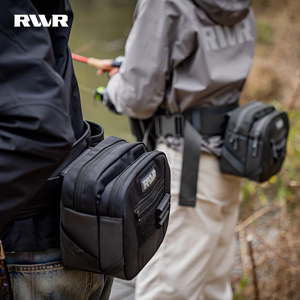 23新款RVVR多功能组合路亚包便携大容量运动包工具腰带钓鱼便携包