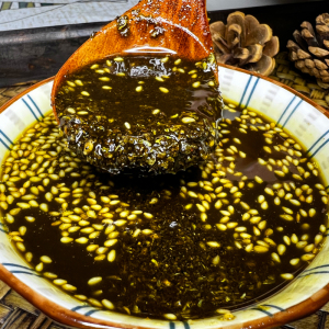 四川特产正宗特色青花椒酱特麻特香花椒油椒麻调料油泼辣子商用i