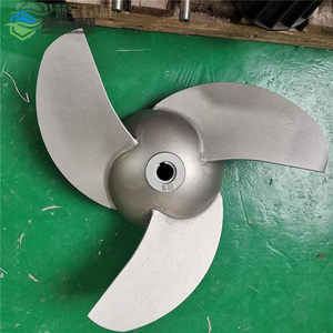 潜水搅拌器叶轮 不锈钢碳钢铸铁冲压式铸件式推流器配件 叶桨扇叶