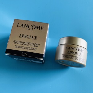 专柜小样 兰蔻菁纯臻颜焕亮眼霜5ml 淡化细纹抗皱紧致