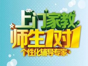 上海家教一对一上门辅导大学生专业老师