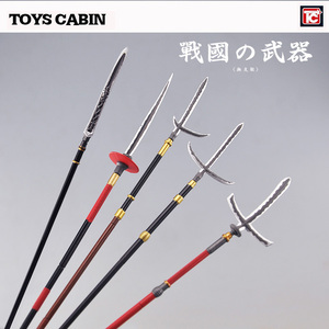 toys cabin 日本战国的枪天下三名枪 武士冷兵器mini仿真模型收藏