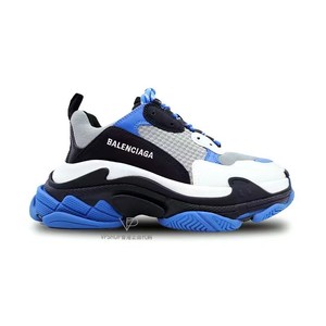 balenciaga/巴黎世家 2021秋冬 蓝白triples拼色男士老爹鞋 代购