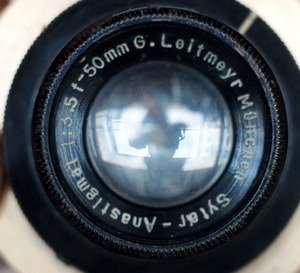 G.Leitmeyr Sytar 50 3.5 战前无膜 35mm KINETTE 电影镜头 a7