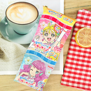 好吃推荐日本本土furuta美少女水果果汁软糖4连包儿童糖果零食60g