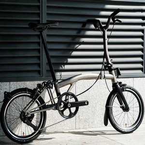 brompton英国小布折叠自行车 t line 全钛 4速m把 2022年款全新