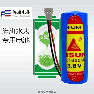 西安旌旗插卡智能水表电池
