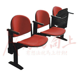 舒适布面公共排椅带扶手会议办公长椅子多功能机场等候椅质优价廉