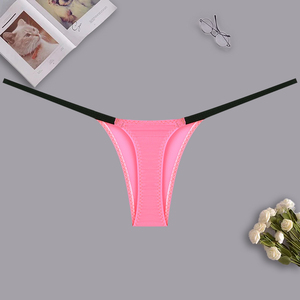 tback丁字裤女一根线一片式火辣性感无痕诱惑真人透明情趣内衣t裤