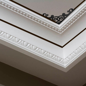 复古亚克力对角花吊顶天花板装饰条自粘电视背景墙边角美边线长条