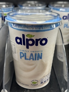 代购正品 国外进口 Alpro原味大豆乳酪 低脂低糖高蛋白大豆酸奶