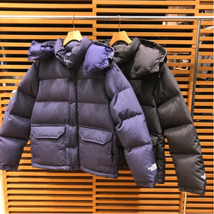 【7折】the north face 紫标 x beams 细格子羽绒服 19aw 4976