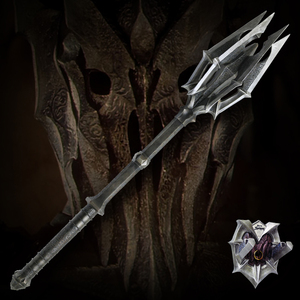 索隆钉头锤索伦战锤权杖指环王周边魔戒道具力量之戒模型摆件雕像