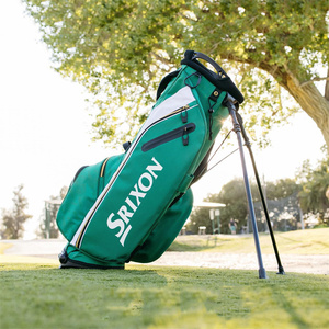 正品史力胜Srixon Master大师赛纪念白绿大容量支架高尔夫球杆包