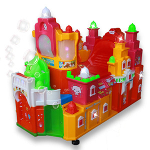 投币不夜城城堡吹泡泡摇摇车厂家直销儿童电动摇摆机摇摆车摇摆机