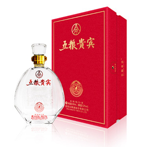 五粮贵宾酒52度(单瓶装500ml*1瓶)书本盒送礼佳品