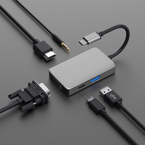 转接头vga投屏macbookpro适用于苹果电脑mac联想air笔记本电脑usb-c