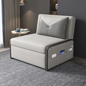 一米宽沙发床客厅2023年新款科技布私人影院抽拉式小户型头等舱