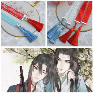 魔道祖师周边衍生魏无羡蓝忘机云纹抹额发带古风发绳发饰cos汉服