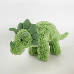 绿色恐龙公仔毛绒玩具可爱三角龙玩偶丑萌布娃娃男女儿童生日礼物