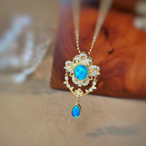 欧泊戒指设计款