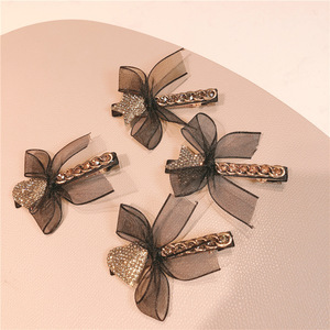 发夹女头饰鸭嘴夹边夹韩版学生简约网红少女夹子发卡binger鼎尚专卖