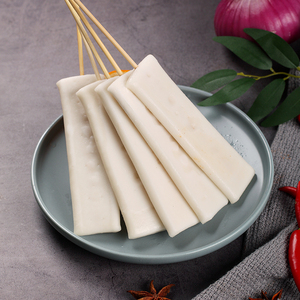 韩式烧烤年糕排网红脆皮年糕摆摊油炸夹心年糕条艾草年糕片串竹签