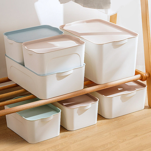 收纳盒厨房带盖大容量