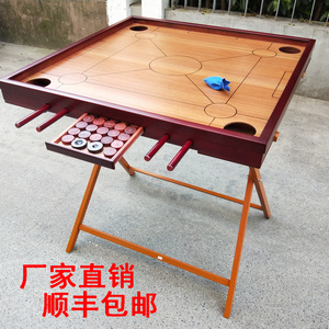 上海油漆面康乐克朗郎棋球子桌台盘家用室内台球桌红木款梵木