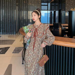 cevel城市衣柜女装官方旗舰店正品春秋装春季2021新款连衣裙裙子