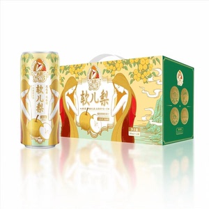 软媚子软儿梨冻梨果汁饮料300ml*12瓶果汁含量>75%甘肃青海特产