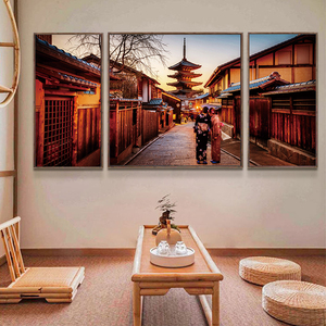 日本浮世绘装饰画民宿餐厅挂画日式名画酒店居酒屋壁画客厅挂画