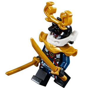 乐高lego 幻影忍者 人仔 njo390 琵克莎 x武士 配双武器 70642
