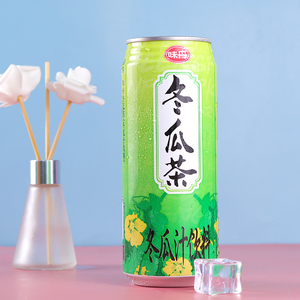 绿力果汁24罐装475ml灌冬瓜茶台湾味丹牌特色果汁饮料饮品冬瓜汁