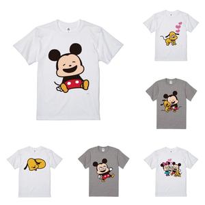 日本迪士尼Disney米奇米妮 布鲁托 定制 Nishimura Yuji 短袖T恤