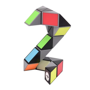 狂神眼镜蛇24段ks3721百变魔尺3c/吸卡儿童套装幼儿园益智玩具