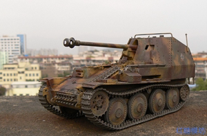 模型代工 坦克成品模型 田宫 35255 黄鼠狼III M型坦克歼击车