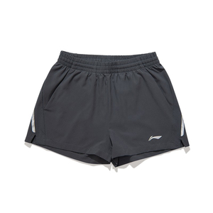 李宁短裤男裤运动裤三分裤羽网球裤比赛裤夏季速干跑步裤健身裤子