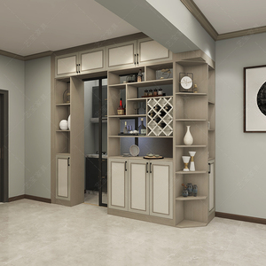 带移门的隔断柜