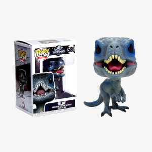 现货 正品funko pop blue侏罗纪世界 布鲁 小蓝迅猛龙公仔手办